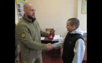 Синові полеглого десантника з Полтавщини вручили посмертний орден батька