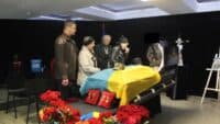 Донька тероборонівця з Полтавщини поховала батька, який помер від тяжкої хвороби