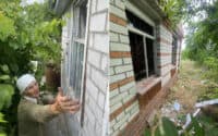 Наслідки ракетного удару по дачному кооперативу поблизу Кременчука (ФОТО)
