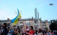 Перший великий вуличний концерт воєнного часу в Полтаві (ФОТОРЕПОРТАЖ)