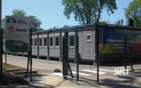 Для жителів модульного містечка в Полтаві вивісять графіки громадського транспорту