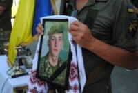 Полтава прощається з 20-річним полеглим героєм війни (ФОТО)