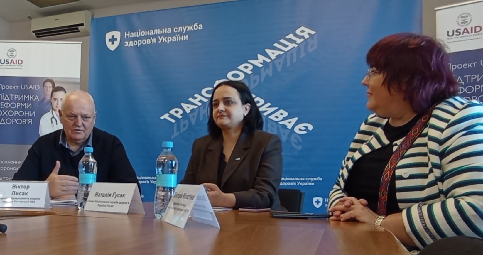 Наталія Гусак під час візиту до Полтави 7 листопада