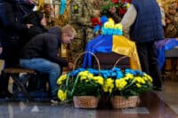 Трьох загиблих у тяжких боях воїнів провели у вічність в Полтаві