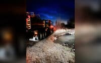 На Полтавщині злили невідому речовину в ґрунт