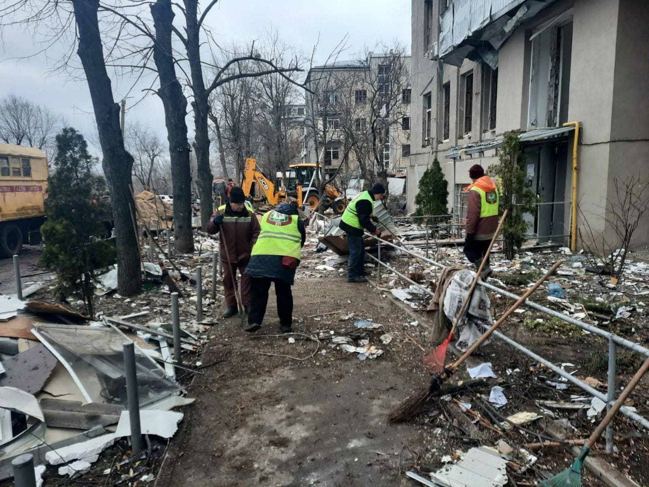 Наслідки обстрілів Харкова