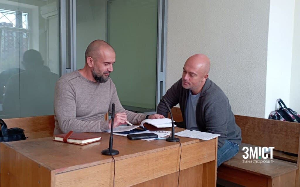 Ігор Скорик з адвокатом