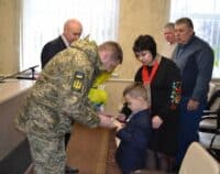 Родині загиблого під Курдюмівкою кулеметника з Полтавщини вручили його посмертний орден