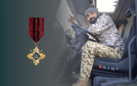 «Золотим хрестом» нагородили воїна-лісівника з Полтавщини, який майже два роки боронить Україну на фронті