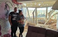 «Ми дивом вижили». Постраждалі від ракетного удару під Полтавою втратили автівку та частину будинку