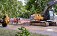 Назвали терміни перекриття руху на вулиці Театральній у Полтаві