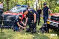 Всюдихід «Богун» і робот для гасіння пожеж: огляд техніки рятувальників Полтавщини