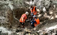 У парку Полтави знайшли останки комуністів Литвинових (ФОТО)