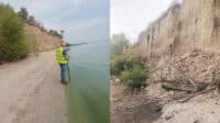 Як руйнується берег Кременчуцького водосховища в межах Полтавщини (ФОТО)