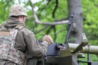 Полтавські нацгвардійці з кулемета знищили два ударних дрони (ВІДЕО)