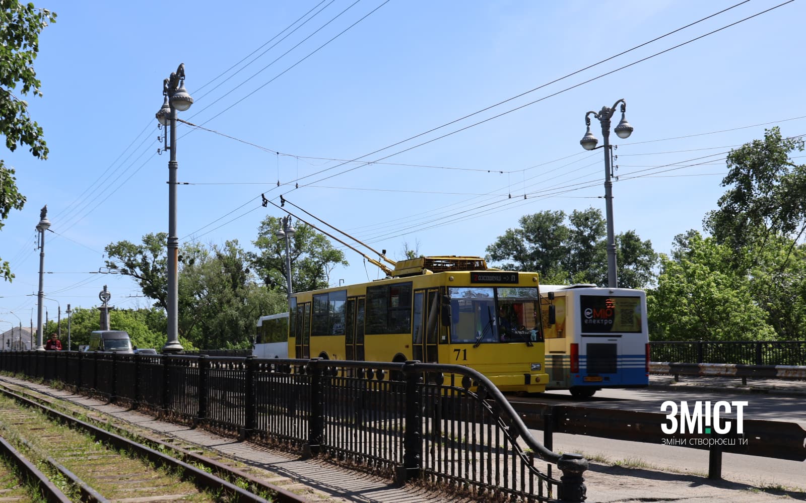 Ілюстративне фото. Тролейбуси у Полтаві.