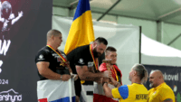 Повернений з полону воїн Полтавщини Сергій Стратічук переміг на Чемпіонаті Європи зі стронгмену