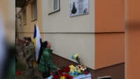 Вшанували полеглого від снайперської кулі полтавця, який загинув у Серебрянському лісі