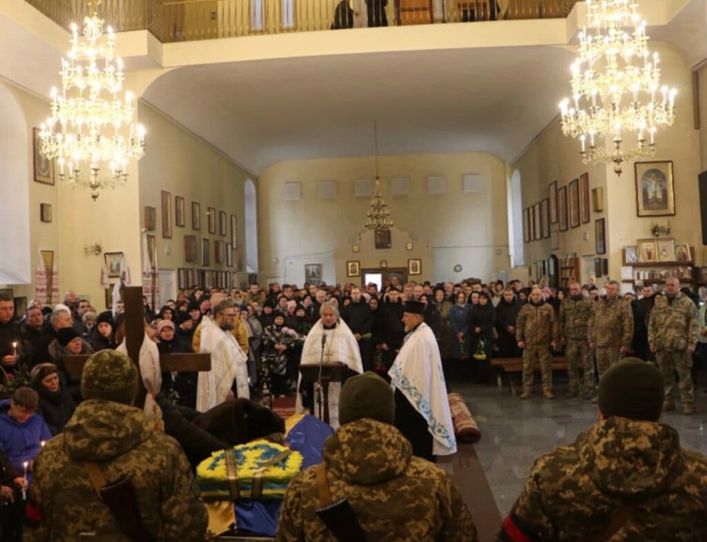 У Полтаві зустріли Данила Гришаєва за понад рік після його загибелі.