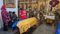 Прикордонник та морпіх на щиті. Полтава прощалася з воїнами