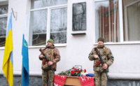 У Полтаві відкрили меморіальну дошку полеглому «Історику»