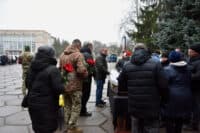 На щиті до Полтавщини повернувся воїн, який загинув на Курщині (ФОТО) 