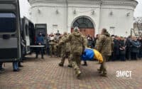 Прощання у Полтаві: четверо героїв на щиті (ФОТО)