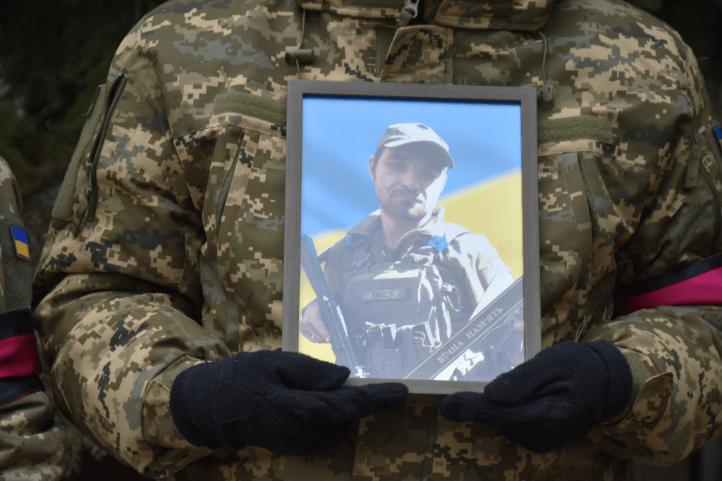 Полеглий воїн Андрій Євлахов