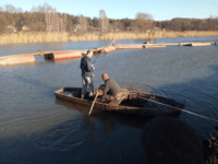 Під Полтавою взяли зразки води з Коломака для експертизи