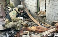 Наслідки дронової атаки на Кременчук (ВІДЕО)