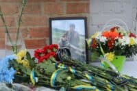 Полеглого добровольця Сергія Писаренка вшанували в Полтаві