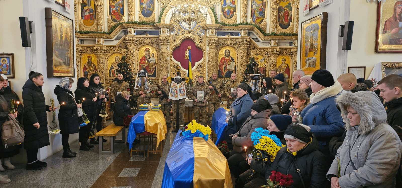 Прощання з полеглими воїнами