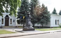 Пам’ятник Петру І залишили на території поля Полтавської битви