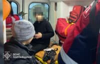 Двох дітей врятували з-під криги жителі Полтавщини