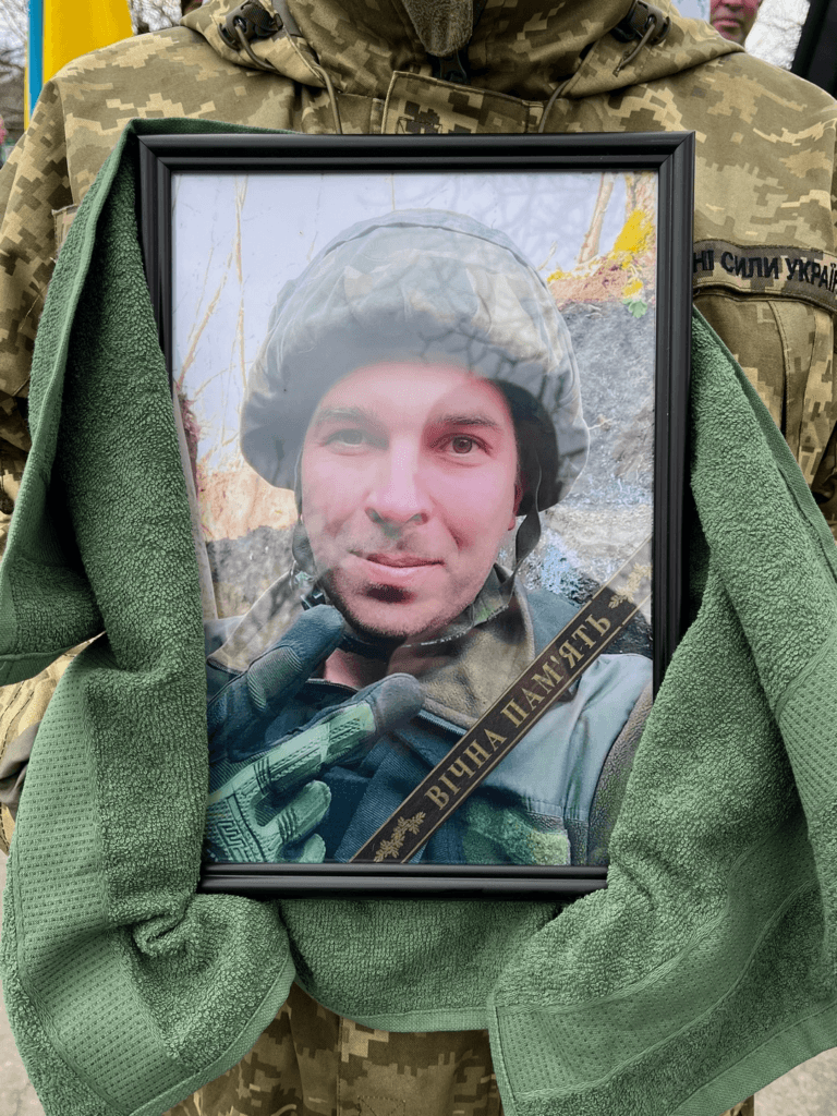 Дмитро Панасенко з Полтавщини на щиті
