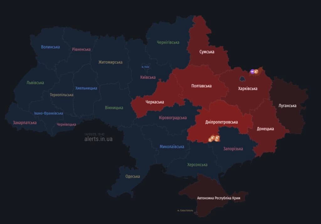 Чому лунають сирени на Полтавщині 14 березня: причини тривог