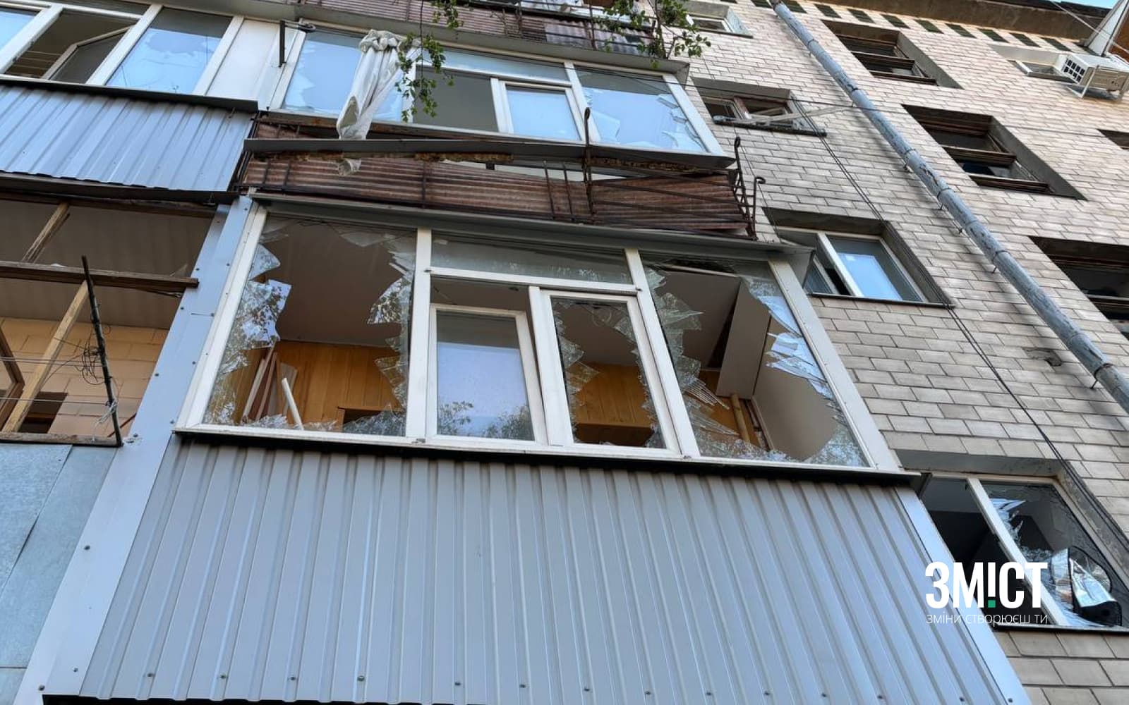 Наслідки обстрілу Полтави Ілюстративна світлина