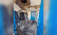На Полтавщині уламками російського дрона пошкоджений будинок