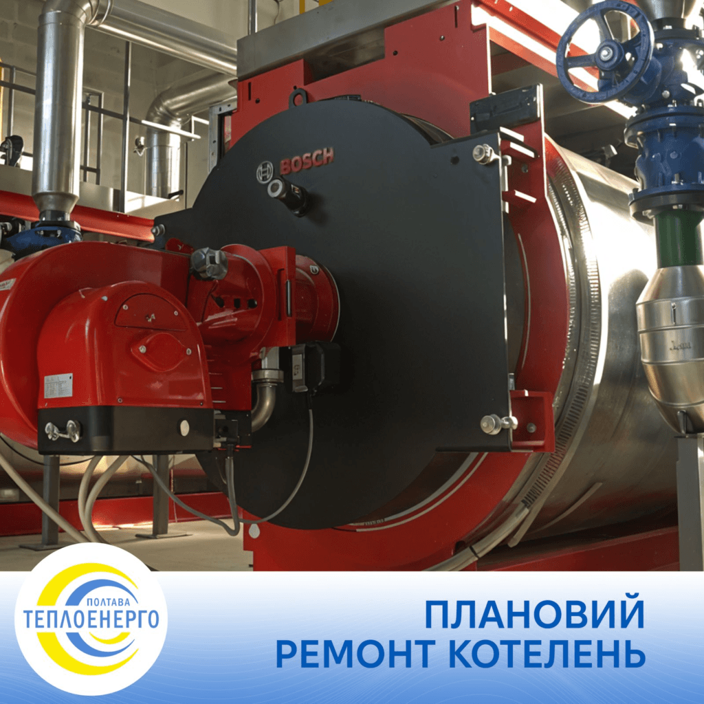 Котельні у Полтаві зупинять на ремонт