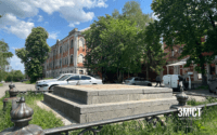 Залишки пам’ятника на місці відпочинку Петра І прибрали з публічного простору Полтави