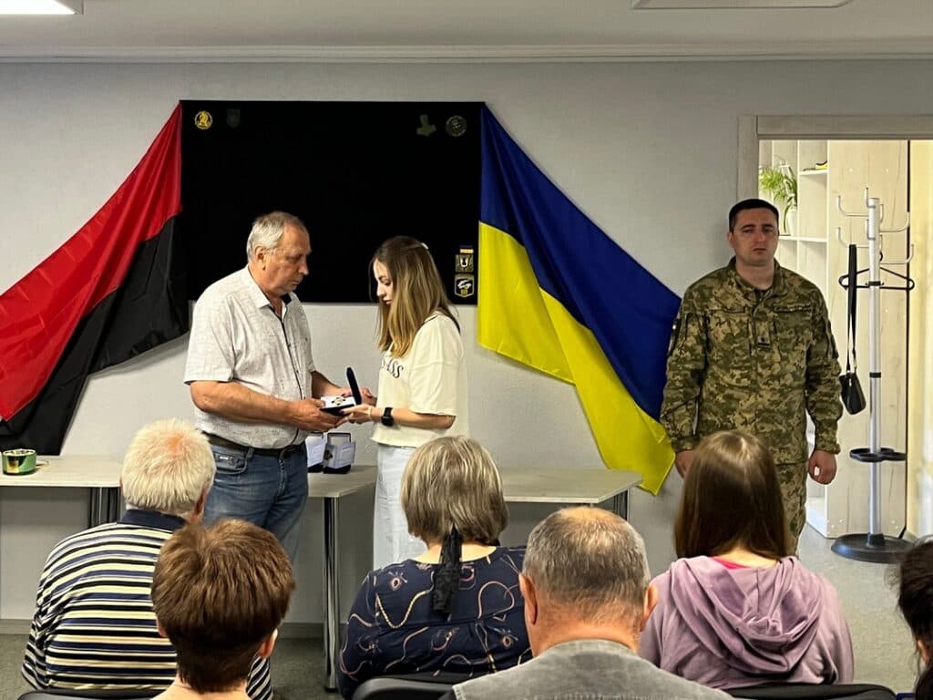 Нагородження родин загиблих