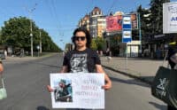 Центр Полтави завмер на хвилину пам’яті про Дмитра Пругла (ФОТО)