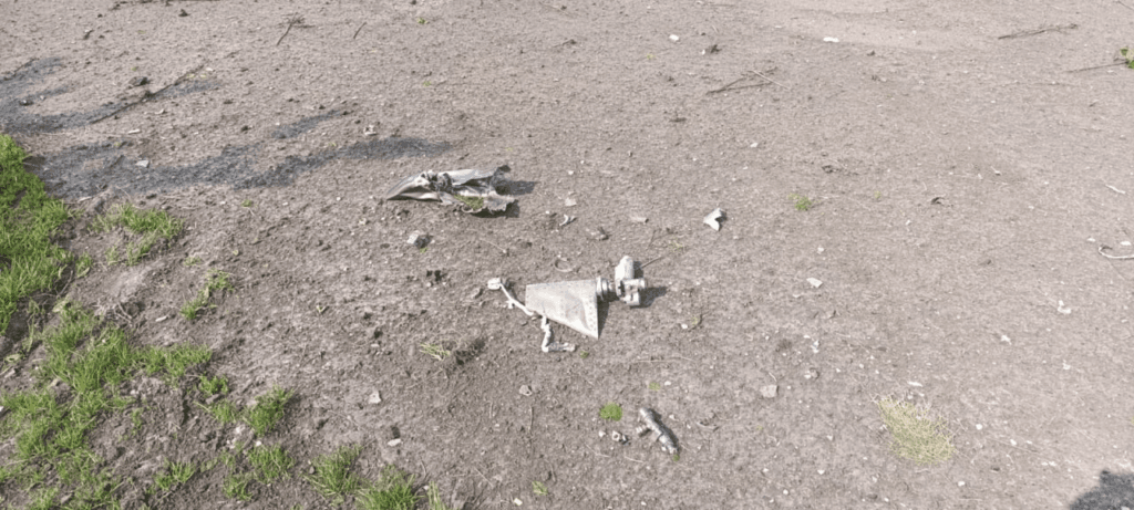 Уламки ракети пошкодили будинок на Полтавщині