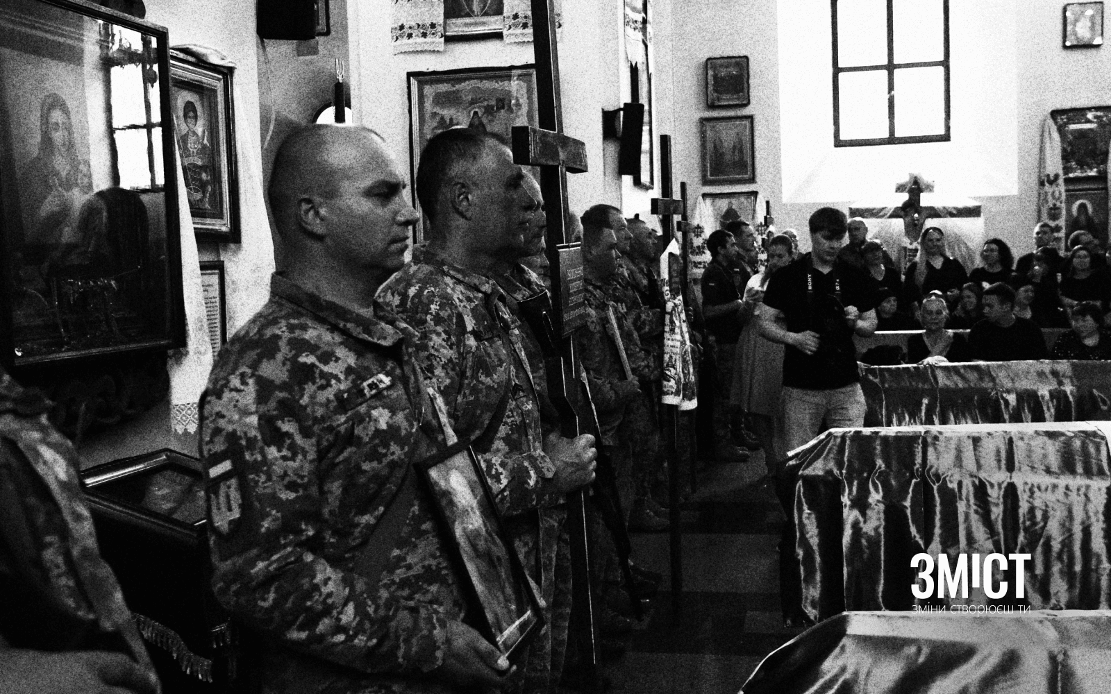 Прощання з воїнами у Полтаві 3 червня