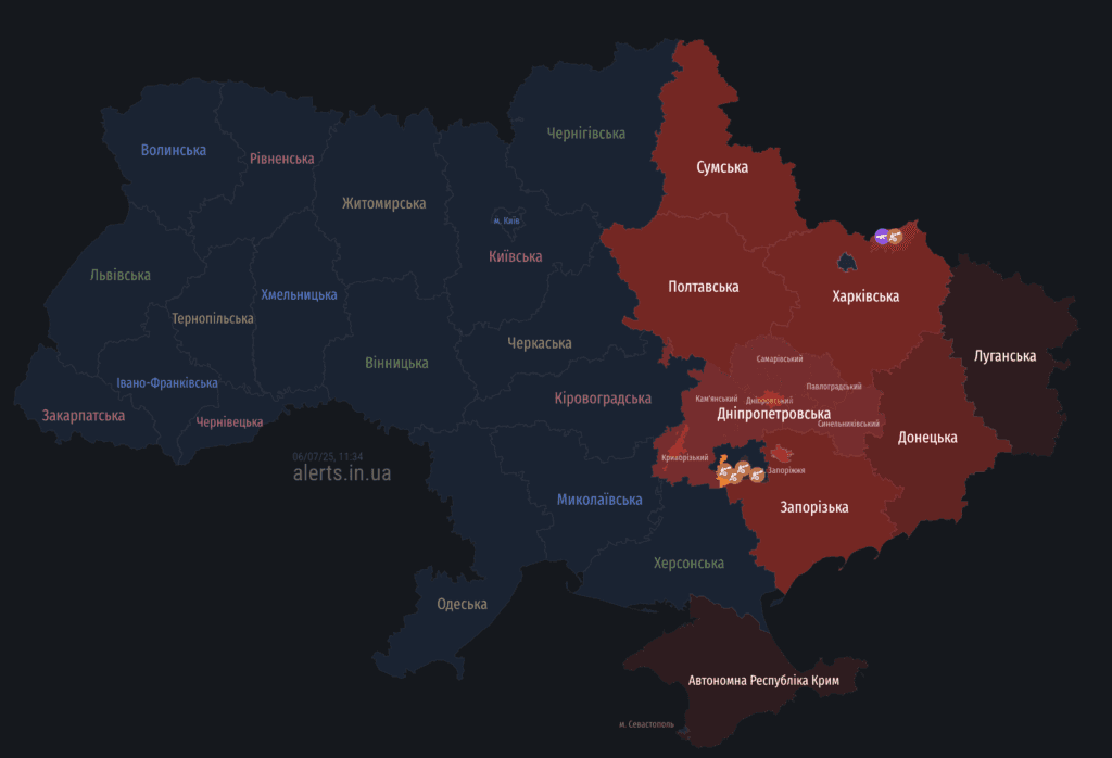 Відстежуємо ситуацію на Полтавщині через тривоги, що повʼязані з російською армією та її активністю. Про загрози для Полтавщини.
