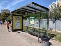 На зупинках Полтави пропонують розмістити QR-коди з мапою укриттів