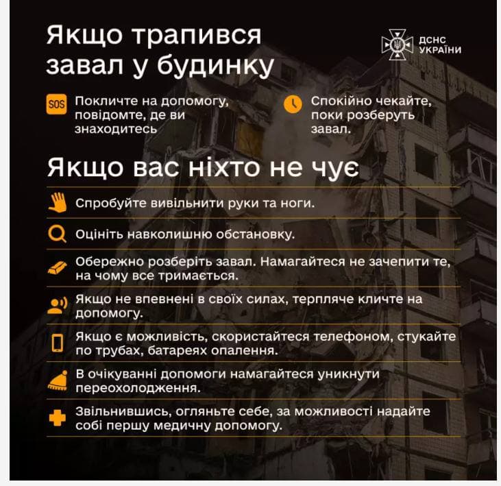 що робити завал під завалами