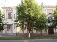На Будинку з левами у Полтаві знищили маскарони