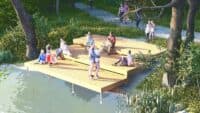 У Прирічковому парку Полтави створять зону відпочинку