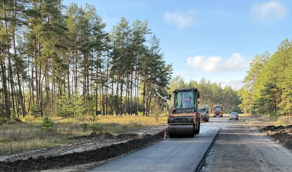Ремонт доріг на Полтавщині